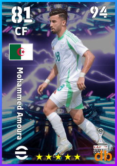Mohammed Amoura — CF, OVR 81, MAX 94