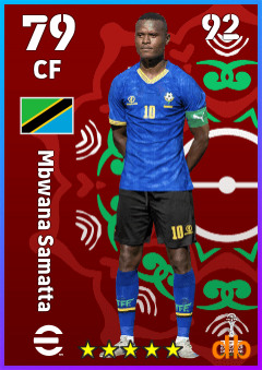 Mbwana Samatta — CF, OVR 79, MAX 92