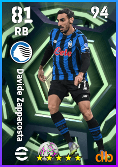 Davide Zappacosta — RB, OVR 81, MAX 94