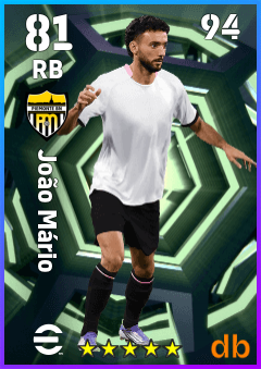 João Mário — RB, OVR 81, MAX 94