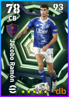 Jacobo Ramón — CB, OVR 78, MAX 93
