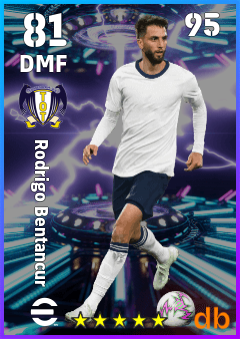Rodrigo Bentancur — DMF, OVR 81, MAX 95
