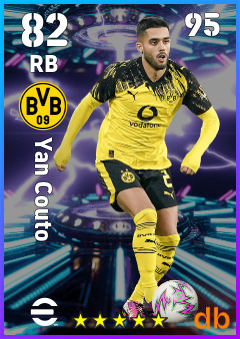 Yan Couto — RB, OVR 82, MAX 95