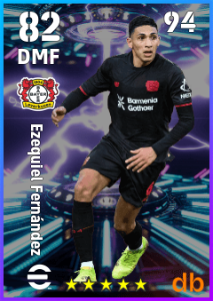 Ezequiel Fernández — DMF, OVR 82, MAX 94