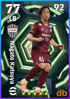 Nagato Katsuya — LB, OVR 77, MAX 92