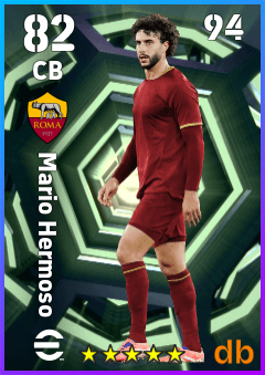 Mario Hermoso — CB, OVR 82, MAX 94