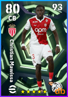 Christian Mawissa — CB, OVR 80, MAX 93
