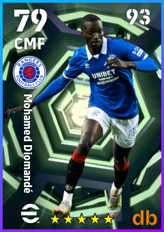 Mohamed Diomandé — CMF, OVR 79, MAX 93