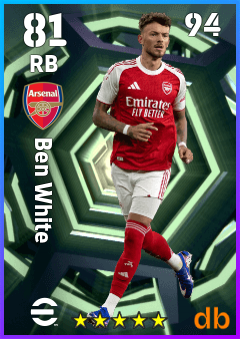 Ben White — RB, OVR 81, MAX 94