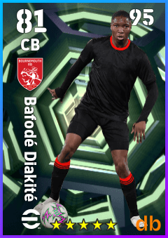 Bafodé Diakité — CB, OVR 81, MAX 95
