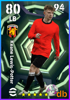 Keane Lewis-Potter — LB, OVR 80, MAX 94