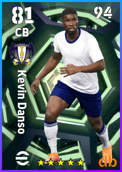 Kevin Danso — CB, OVR 81, MAX 94