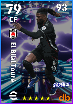 El Bilal Touré — CF, OVR 79, MAX 93