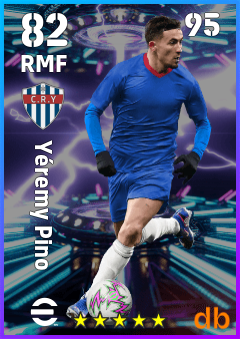 Yéremy Pino — RMF, OVR 82, MAX 95