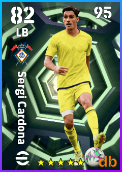 Sergi Cardona — LB, OVR 82, MAX 95