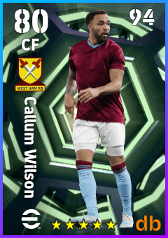 Callum Wilson — CF, OVR 80, MAX 94