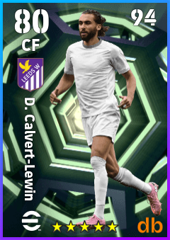 D. Calvert-Lewin eFootball player card