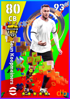 Teun Koopmeiners — CB, OVR 80, MAX 93