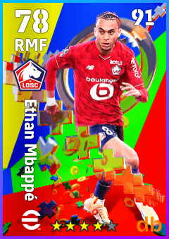 Ethan Mbappé — RMF, OVR 78, MAX 91
