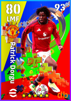 Patrick Dorgu eFootball player card