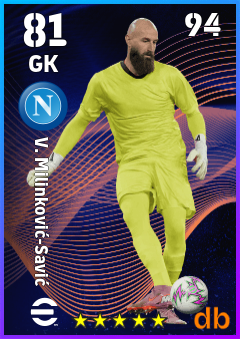 V. Milinković-Savić — GK, OVR 81, MAX 94
