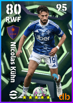 Nicolas Kühn — RWF, OVR 80, MAX 95