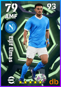 Eljif Elmas — AMF, OVR 79, MAX 93