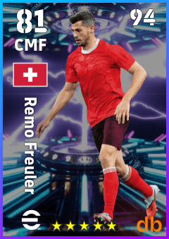 Remo Freuler — CMF, OVR 81, MAX 94