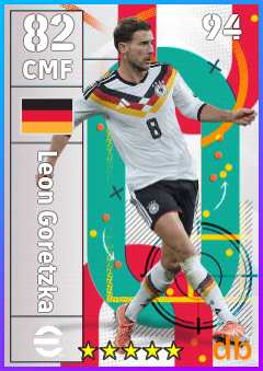 Leon Goretzka eFootball player card