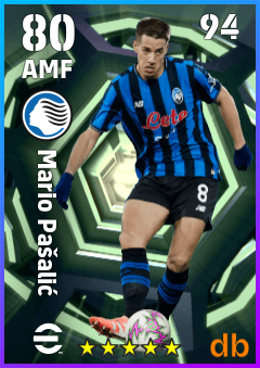 Mario Pašalić — AMF, OVR 80, MAX 94
