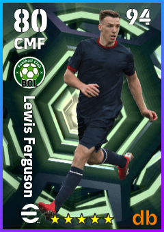 Lewis Ferguson — CMF, OVR 80, MAX 94