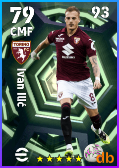 Ivan Ilić — CMF, OVR 79, MAX 93