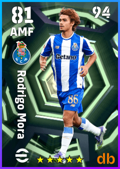 Rodrigo Mora — AMF, OVR 81, MAX 94