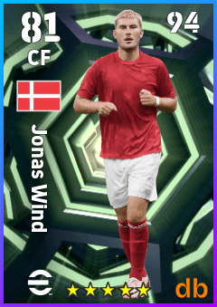 Jonas Wind eFootball player card