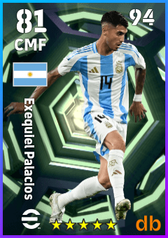 Exequiel Palacios eFootball player card