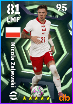 Nicola Zalewski — LMF, OVR 81, MAX 95