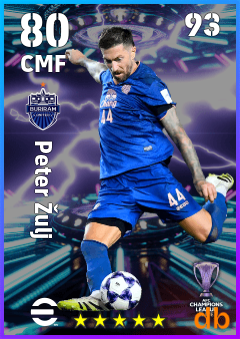 Peter Žulj — CMF, OVR 80, MAX 93