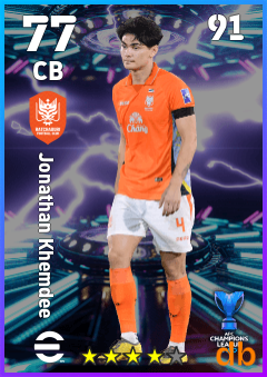 Jonathan Khemdee eFootball player card