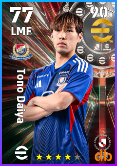 Tono Daiya — LMF, OVR 77, MAX 90