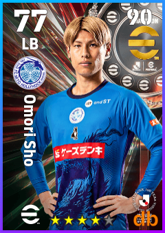 Omori Sho — LB, OVR 77, MAX 90