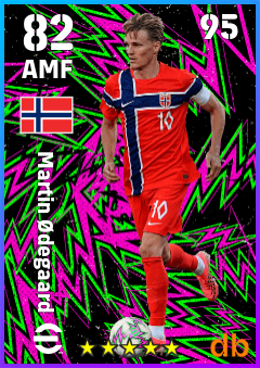 Martin Ødegaard eFootball player card