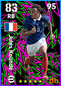 Jules Koundé — RB, OVR 83, MAX 95