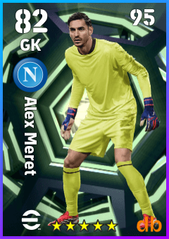 Alex Meret — GK, OVR 82, MAX 95