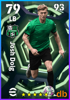Josh Doig — LB, OVR 79, MAX 93