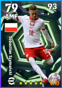 Sebastian Szymański — AMF, OVR 79, MAX 93