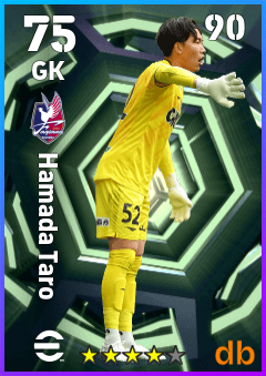Hamada Taro — GK, OVR 75, MAX 90
