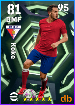 Koke eFootball player card