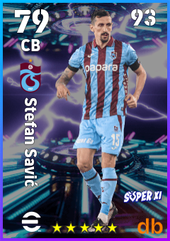Stefan Savić — CB, OVR 79, MAX 93