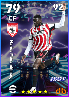 Marius Mouandilmadji — CF, OVR 79, MAX 92