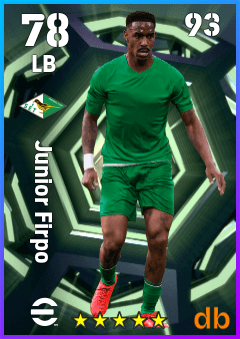 Junior Firpo — LB, OVR 78, MAX 93